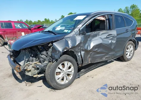 2014 Honda Cr-V Ex-L from USA, damaged, VIN 2HKRM4H74EH683500